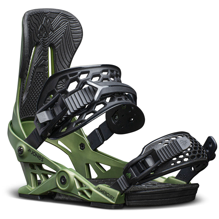 Jones Mercury Snowboard Bindings 2022 Green