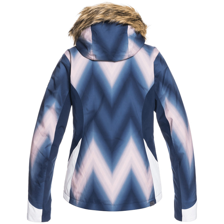 Roxy Jet Ski Premium Jacket - Women's Medieval Blue Chevron