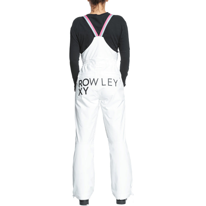 Roxy X Rowley Insulated Bibs - Women's Bright White