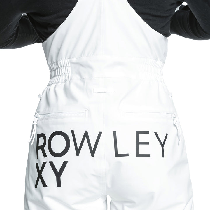 Roxy X Rowley Insulated Bibs - Women's Bright White