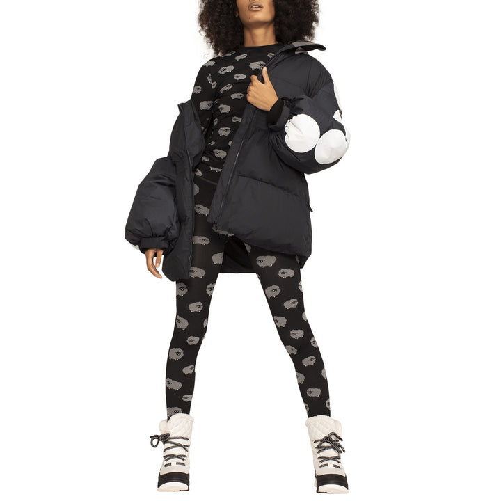Roxy X Rowley Seamless Bottoms - Women's True Black Cloud Lambs