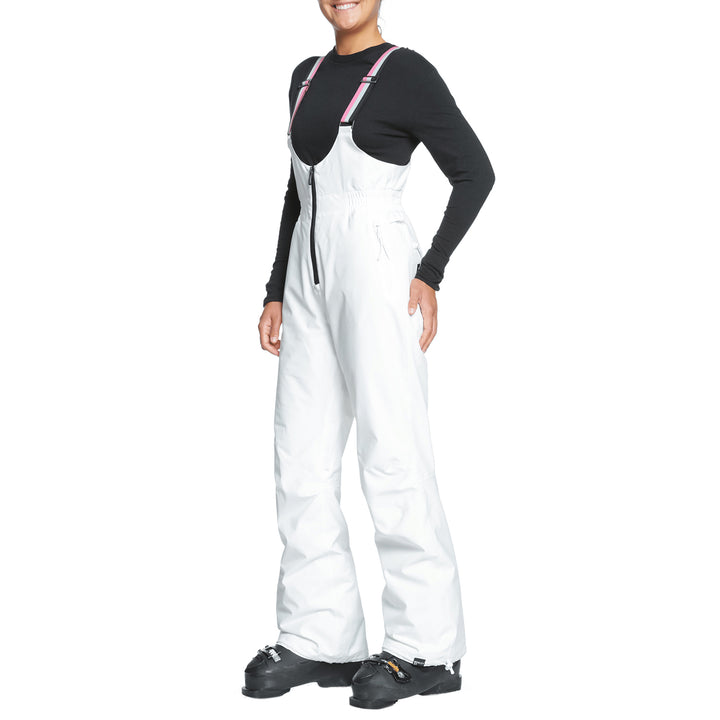 Roxy X Rowley Insulated Bibs - Women's Bright White