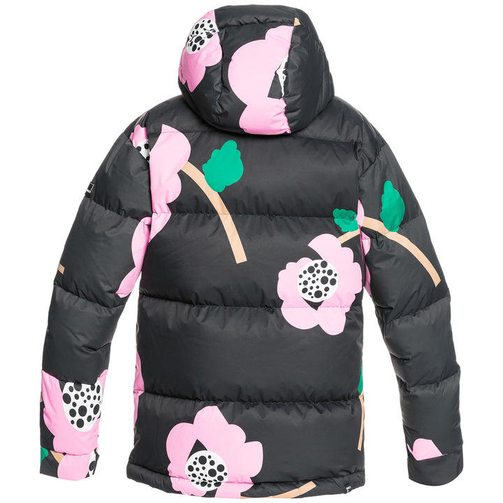 Roxy X Rowley Puffer Jacket - Women's True Black Rowley Flower