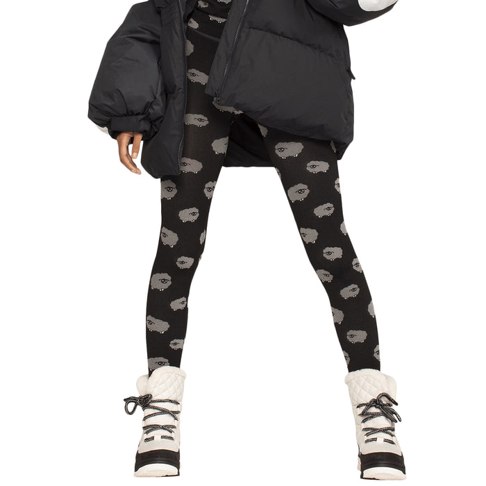 Roxy X Rowley Seamless Bottoms - Women's True Black Cloud Lambs