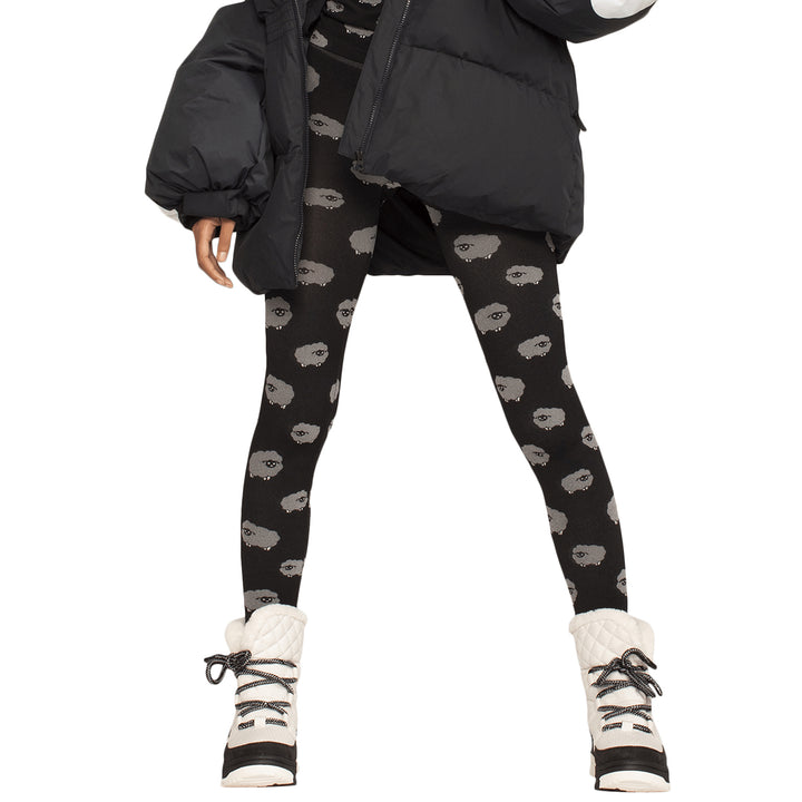 Roxy X Rowley Seamless Bottoms - Women's True Black Cloud Lambs