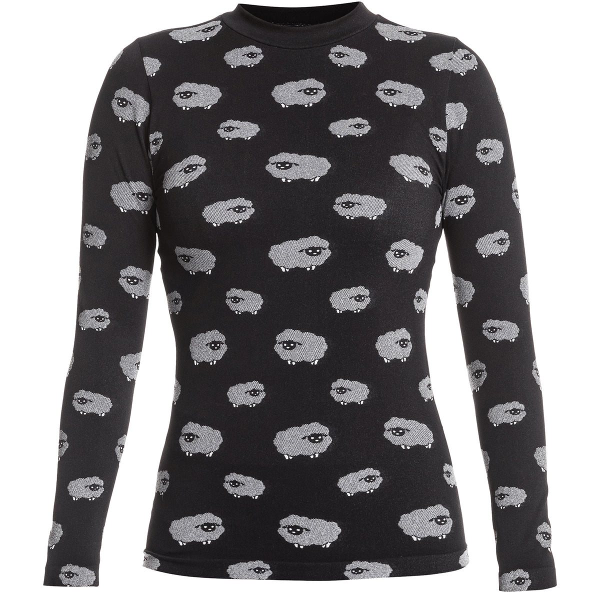 Roxy X Rowley Seamless Top - Women's True Black Cloud Lambs