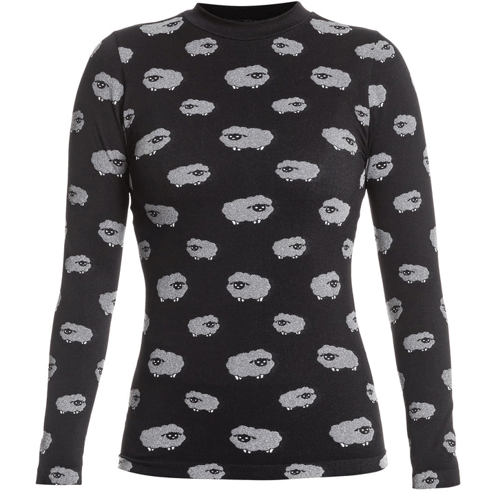 Roxy X Rowley Seamless Top - Women's True Black Cloud Lambs