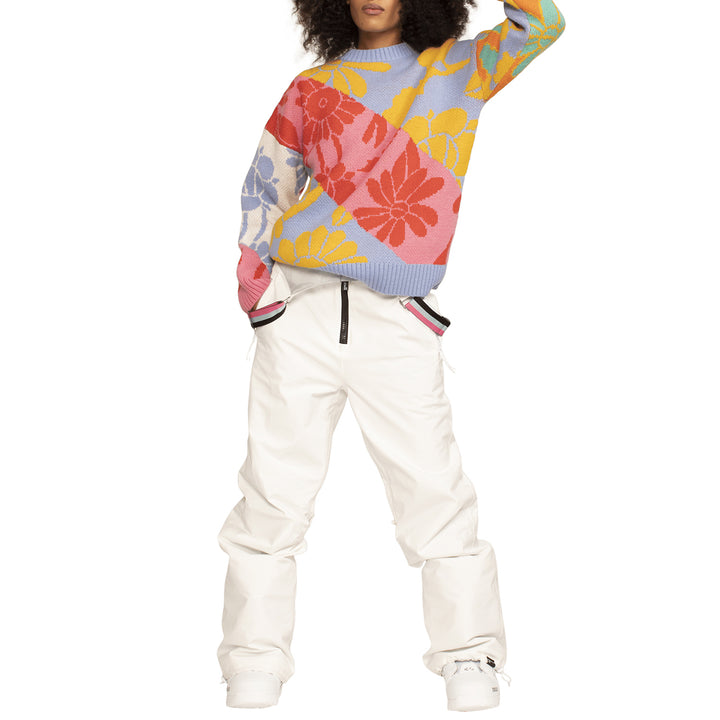 Roxy X Rowley Apres Ski Layer Top - Women's Bright White Patch Rowley Jacq