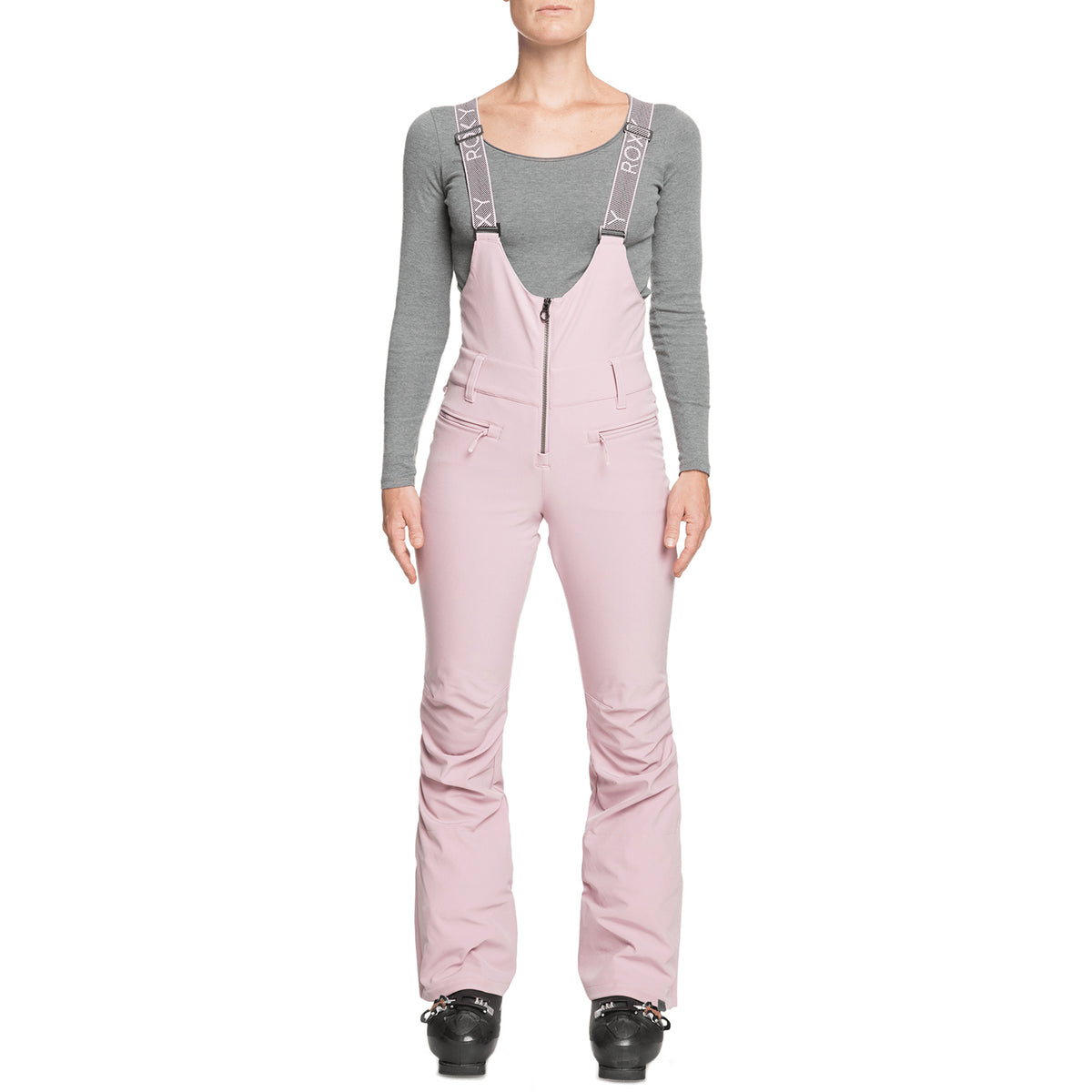 Roxy Summit Bibs - Women's Dawn Pink