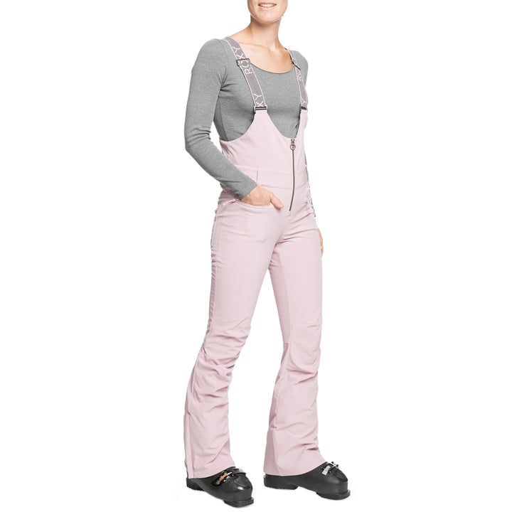 Roxy Summit Bibs - Women's Dawn Pink