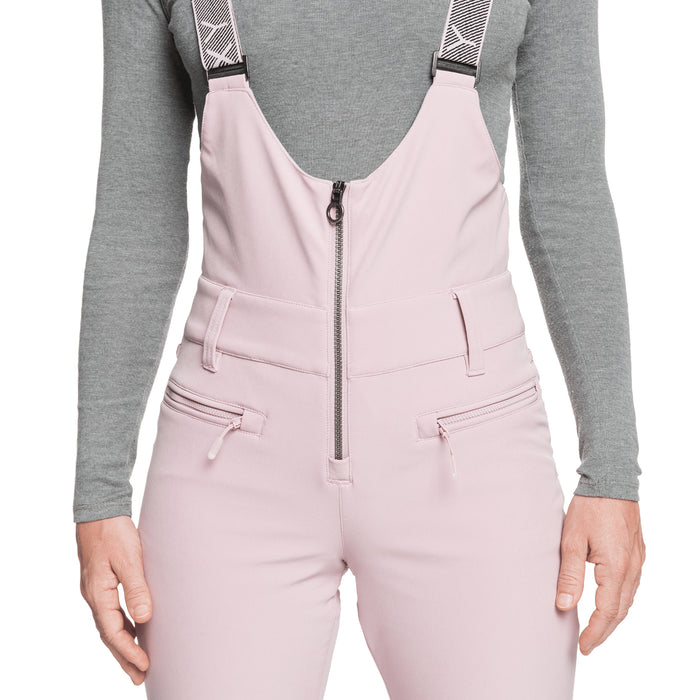 Roxy Summit Bibs - Women's Dawn Pink