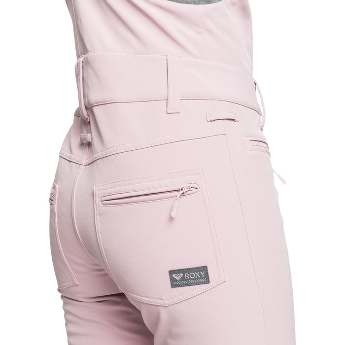 Roxy Summit Bibs - Women's Dawn Pink