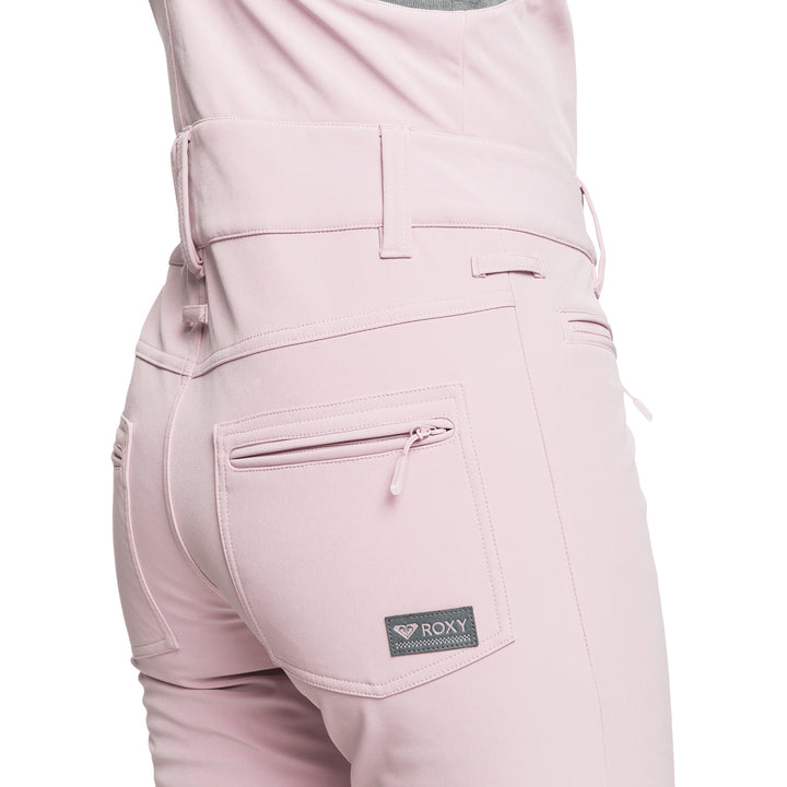 Roxy Summit Bibs - Women's Dawn Pink