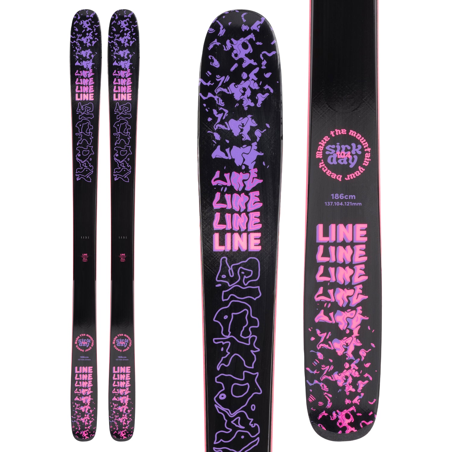 Line Skis Sick Day 104 Skis 2022 – evo