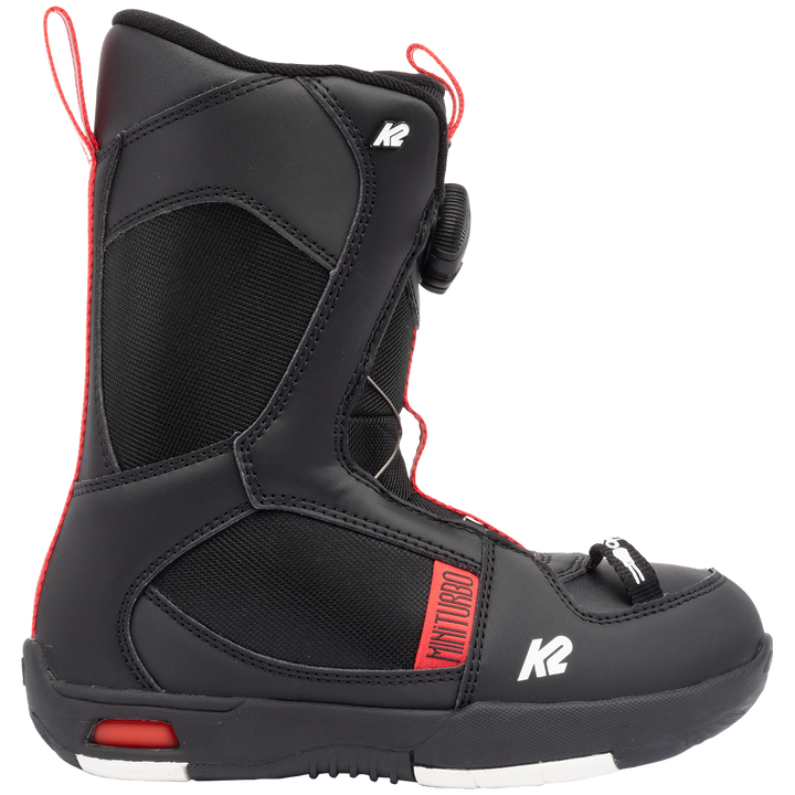 K2 Mini Turbo Snowboard Boots - Kids 2023 Black