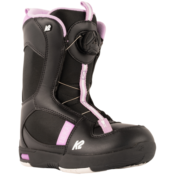 K2 Lil Kat Snowboard Boots - Kids 2023 Black