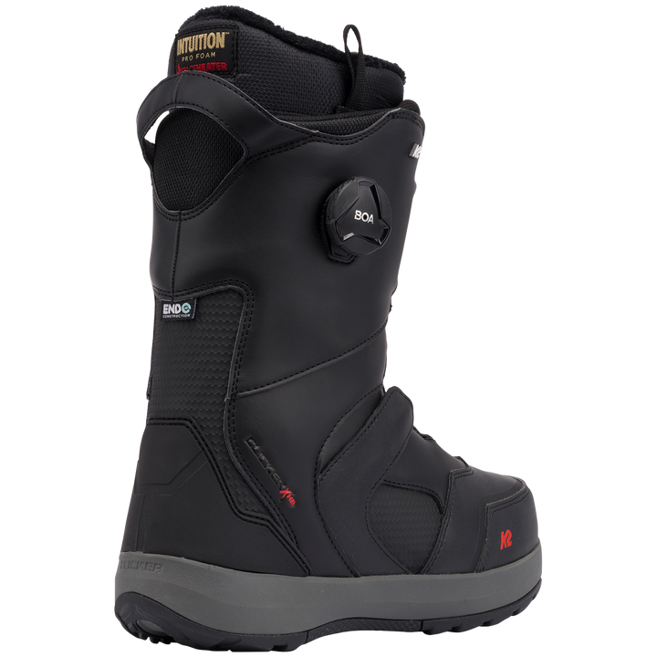 K2 Thraxis Clicker X HB Snowboard Boots 2023 Black