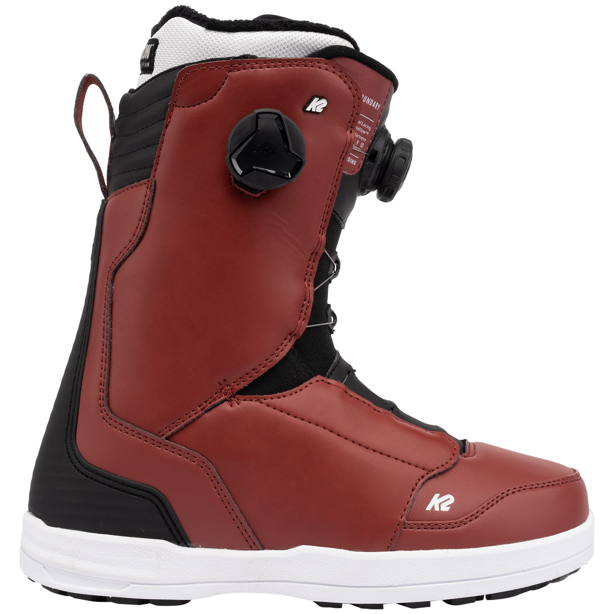 K2 Boundary Snowboard Boots 2022 Oxblood