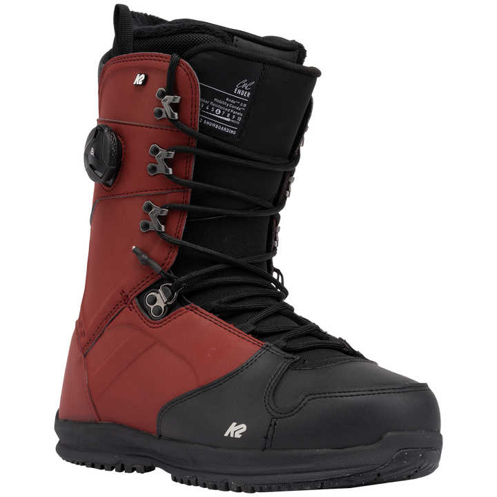 K2 Ender Snowboard Boots 2022 Oxblood
