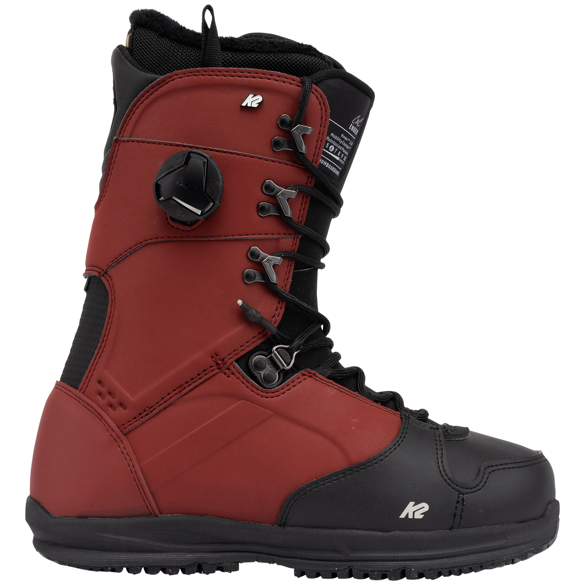 K2 Ender Snowboard Boots 2022 Oxblood