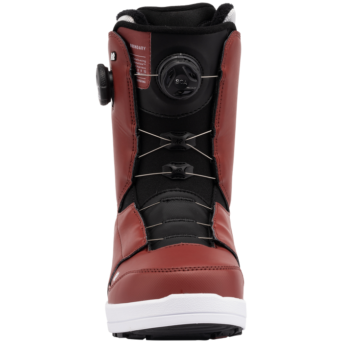 K2 Boundary Snowboard Boots 2022 Oxblood
