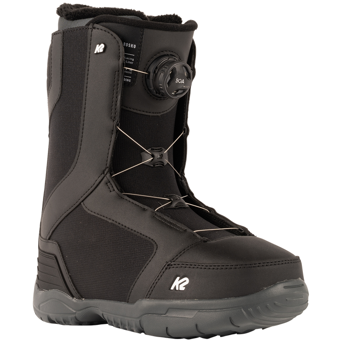 K2 Rosko Snowboard Boots 2023 Black