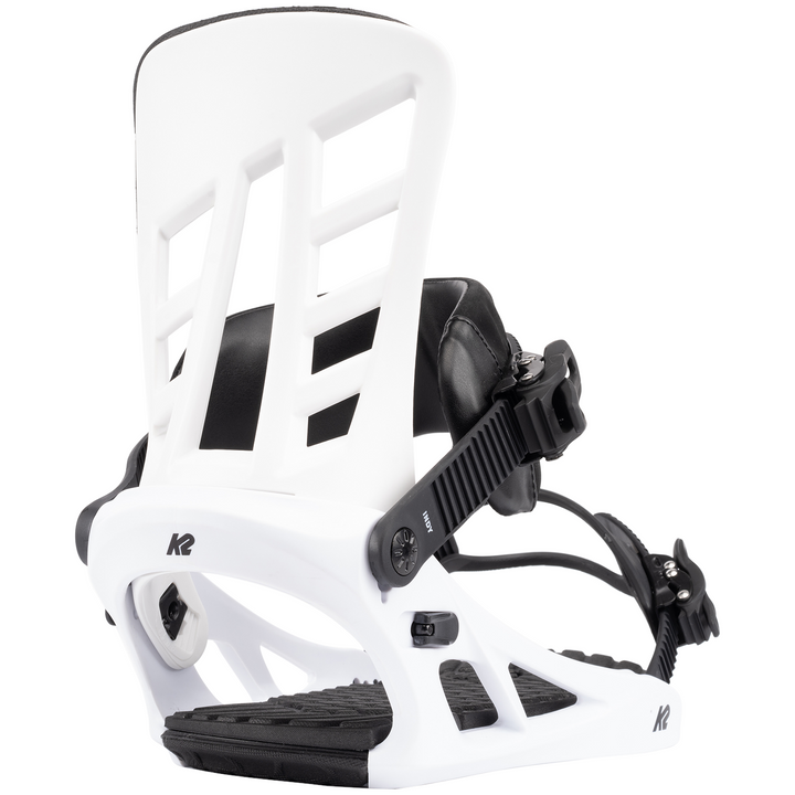 K2 Indy Snowboard Bindings 2022 White