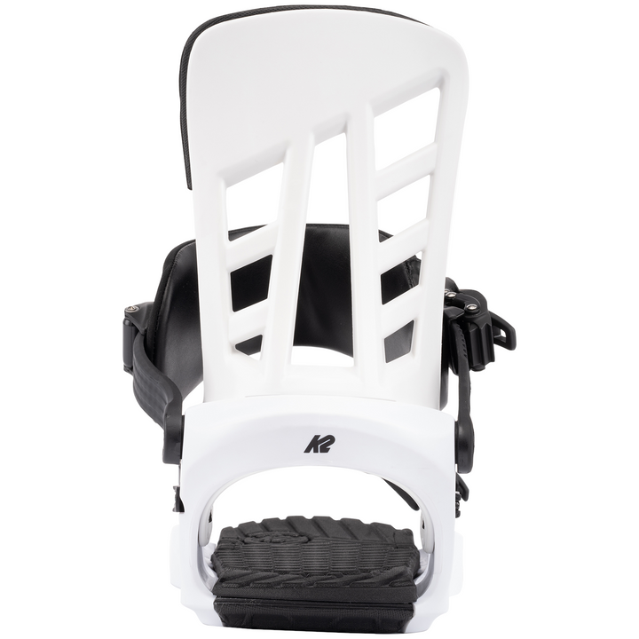 K2 Indy Snowboard Bindings 2022 White