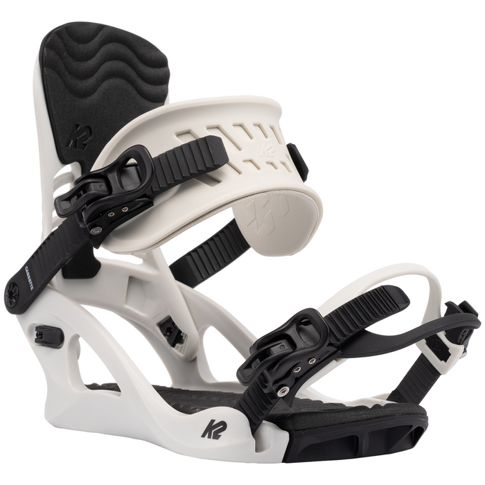 K2 Cassette Snowboard Bindings - Women's 2022 Grey