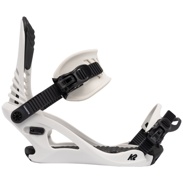 K2 Cassette Snowboard Bindings - Women's 2022 Grey