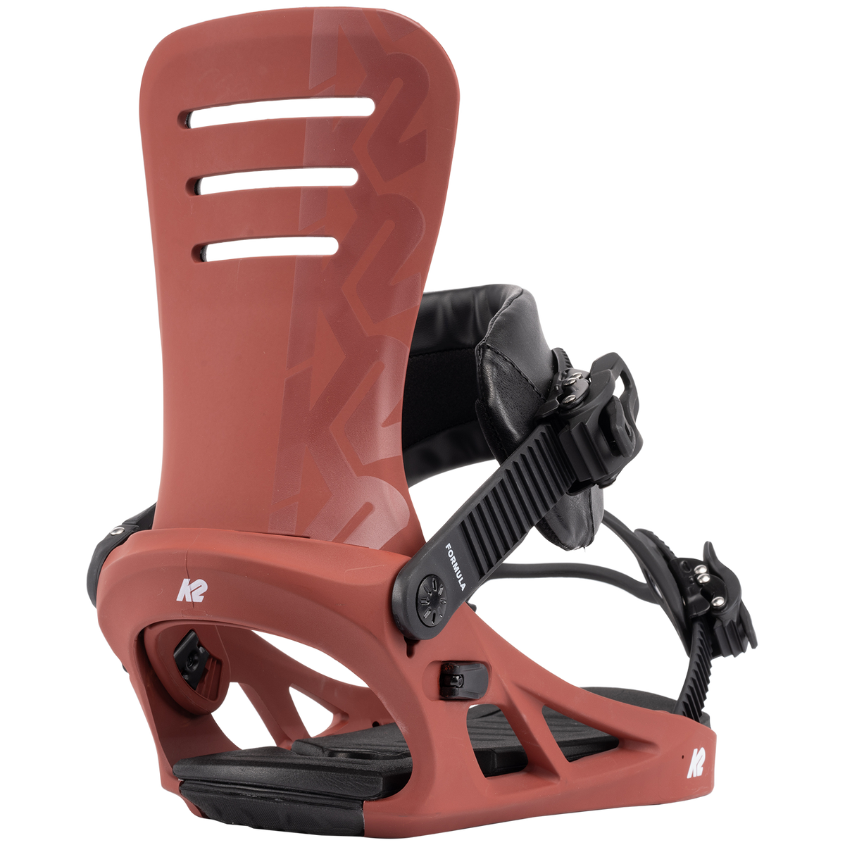 K2 Formula Snowboard Bindings 2022 Oxblood
