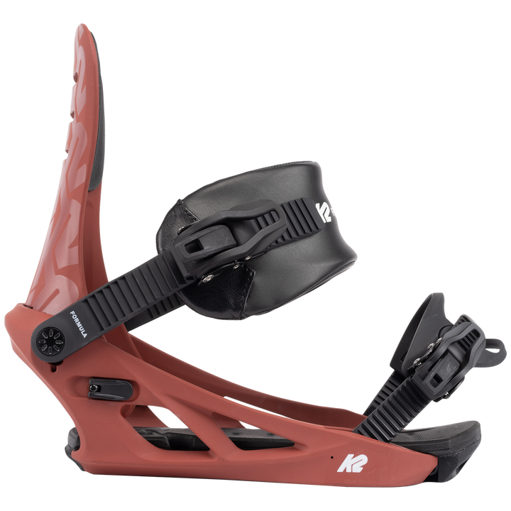 K2 Formula Snowboard Bindings 2022 Oxblood
