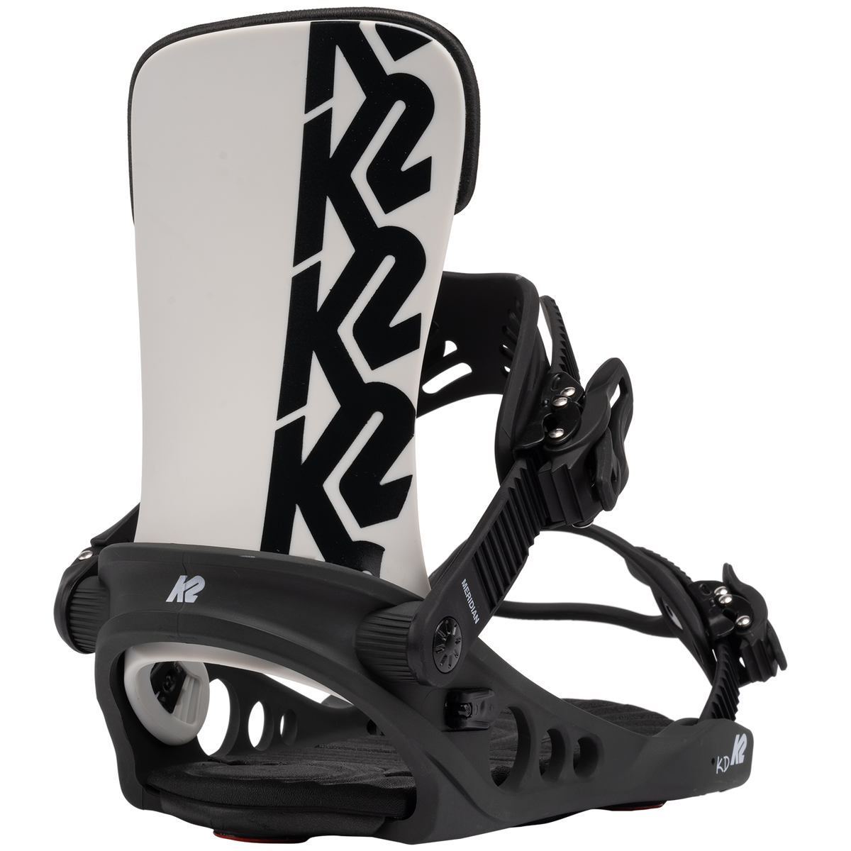 K2 Meridian Snowboard Bindings - Women's 2022 Grey/Kennedi Deck