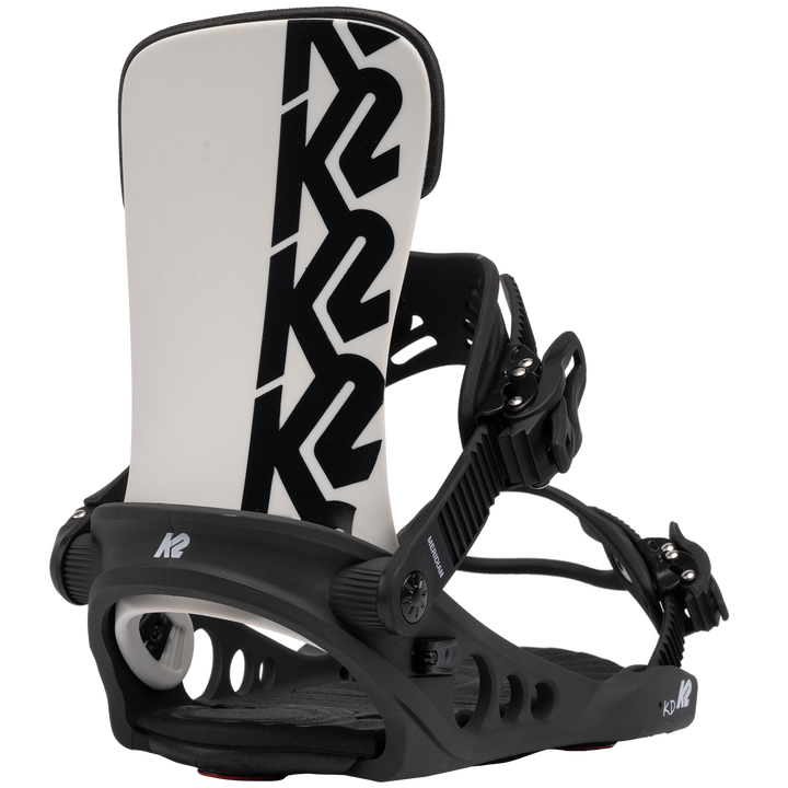 K2 Meridian Snowboard Bindings - Women's 2022 Grey/Kennedi Deck