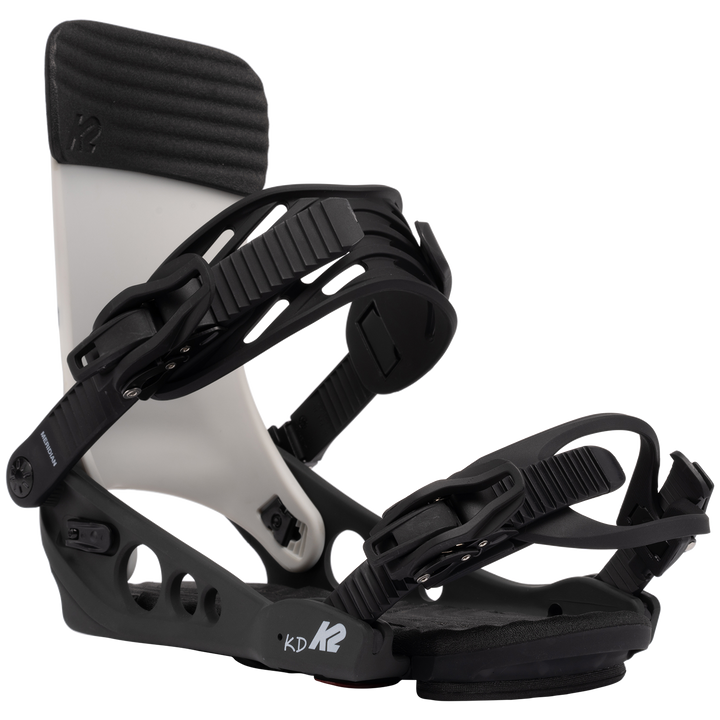 K2 Meridian Snowboard Bindings - Women's 2022 Grey/Kennedi Deck