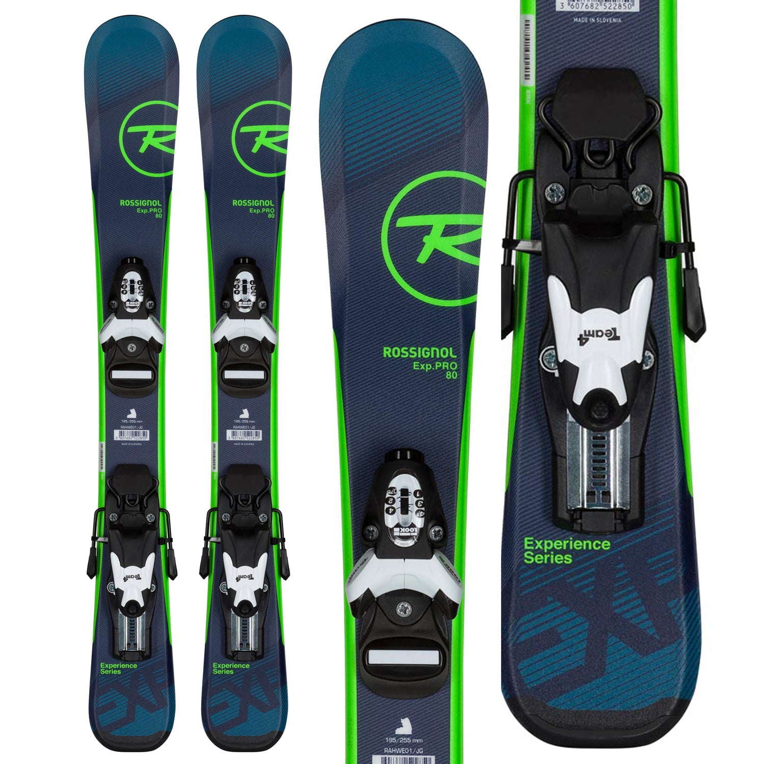 Rossignol Experience Pro Skis + Team 4 GW Bindings - Toddler Boys