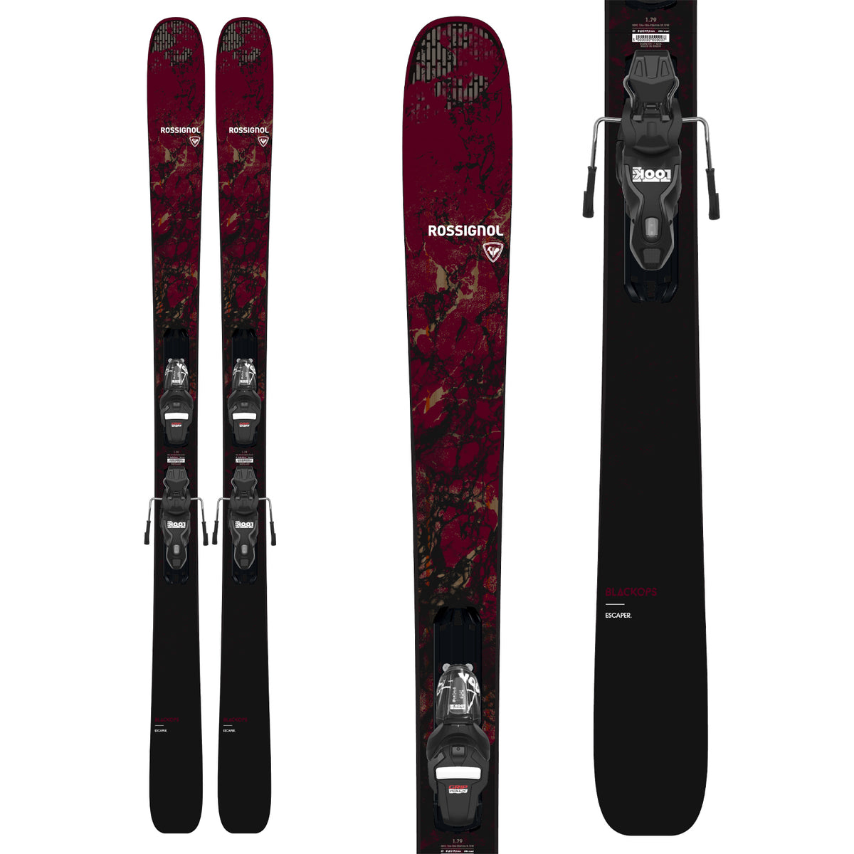 Rossignol Black Ops Escaper Skis + Xpress 11 GW Bindings 2021
