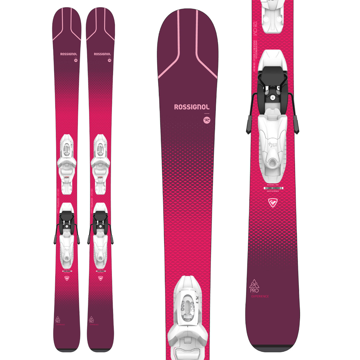 Rossignol Experience Pro W Skis + Kid X 4 GW Bindings - Toddler Girls' 2021