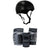 Pro-Tec Classic Skate Skateboard Helmet + Street Gear Junior Open Back Skateboard Pads