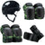 Pro-Tec The Classic Certified EPS Skateboard Helmet + Street Open Back Skateboard Knee Pads + Street Skateboard Elbow Pads + Street Skateboard Wrist Pads