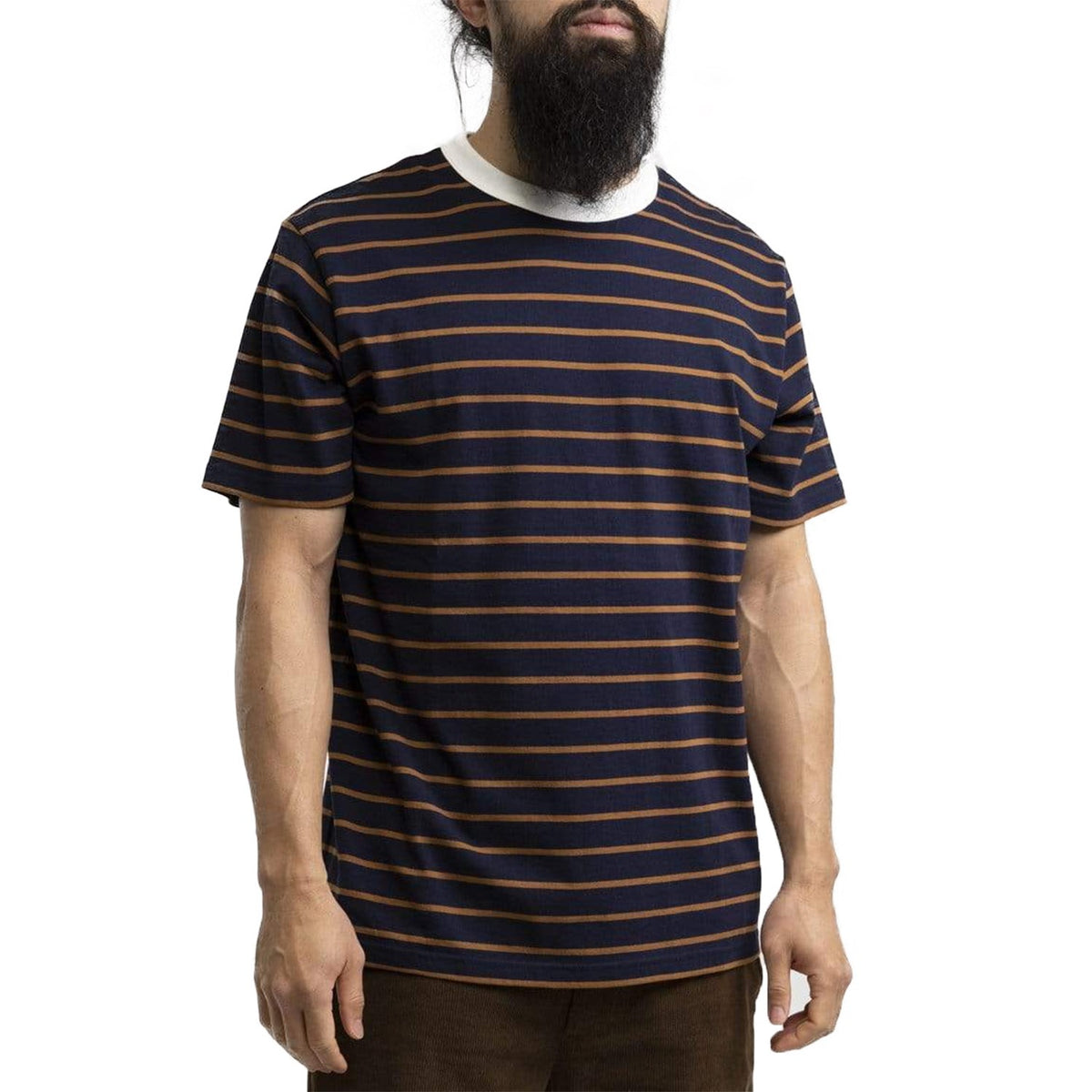 Rhythm Vintage Stripe T-Shirt - Men's Navy