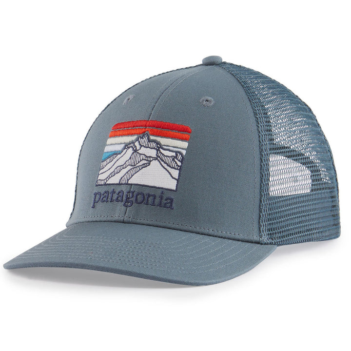 Patagonia Line Logo Ridge LoPro Trucker Hat Plume Grey