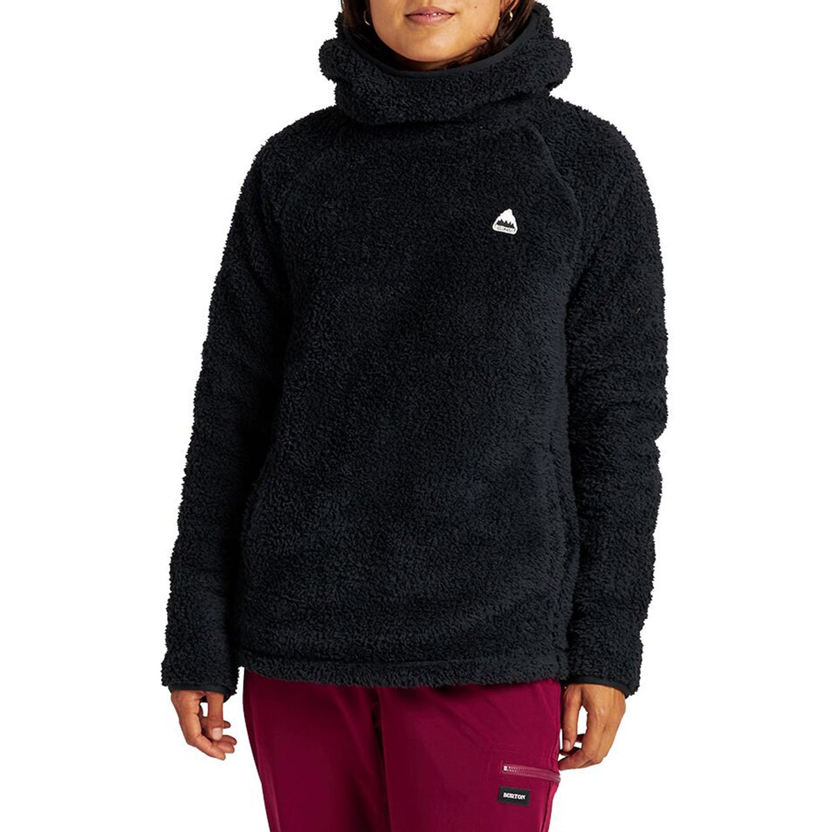 Burton Lynx Pullover Fleece Hoodie - Women's True Black