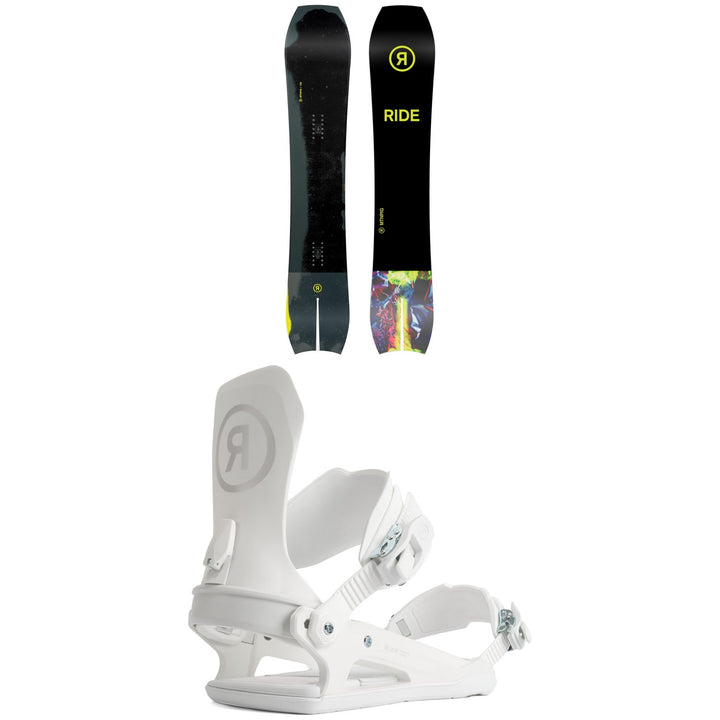 Ride MTNpig Snowboard + C-9 Snowboard Bindings 2022