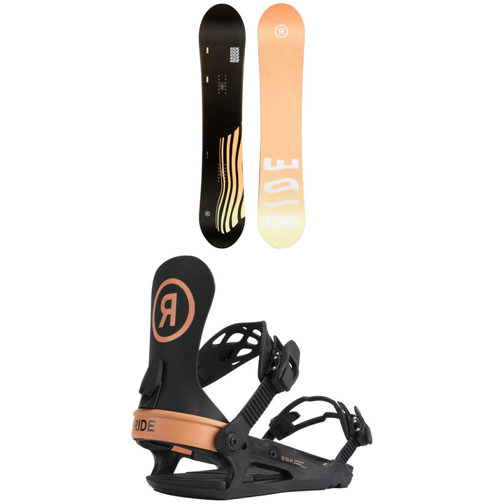 Ride Compact Snowboard + CL-4 Snowboard Bindings - Women's 2022