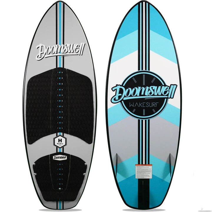 Doomswell Hydro Wakesurf Board + Hydro Bag + Surf Rope 2021 Blue