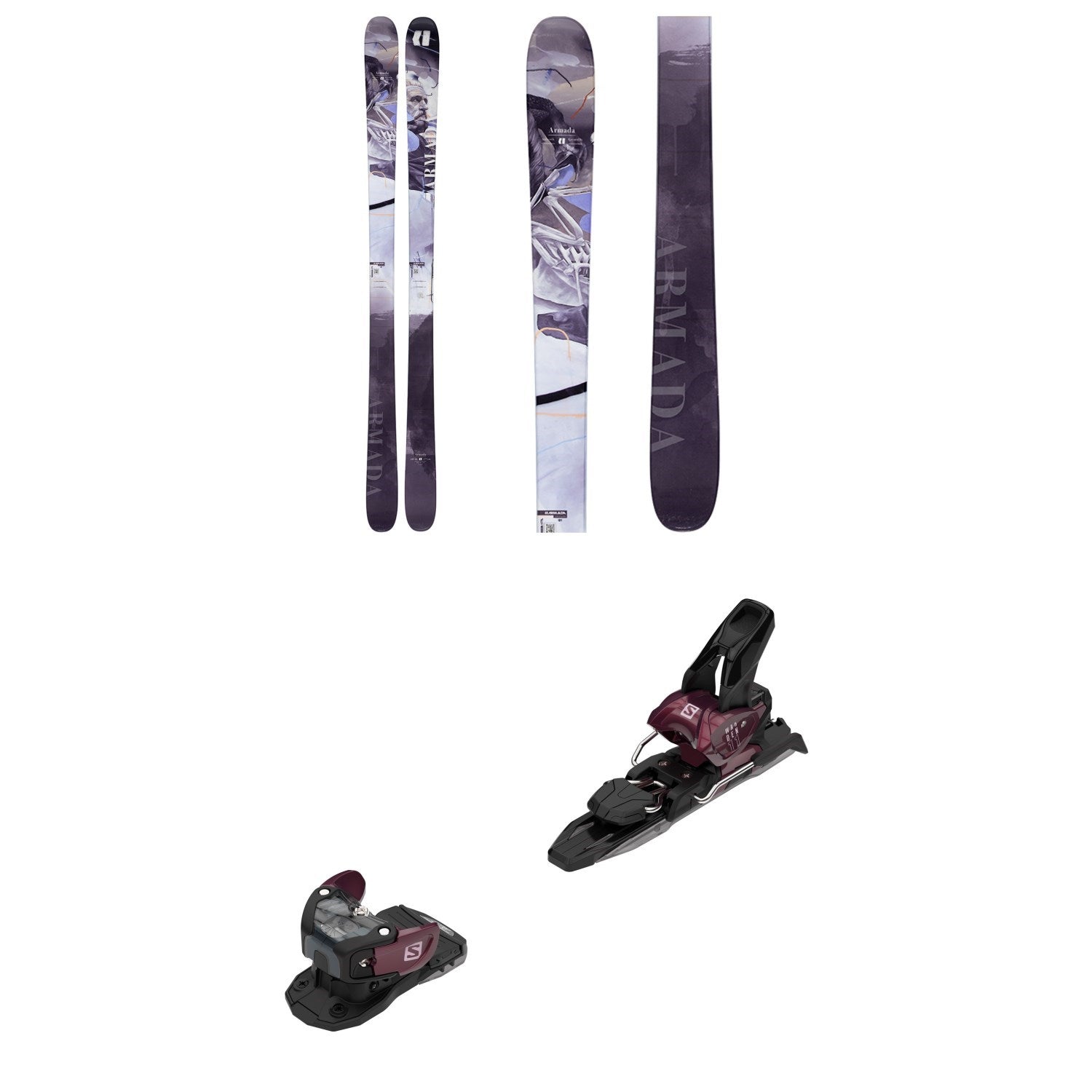Armada ARV 86 Skis + Salomon Warden MNC 11 Ski Bindings 2021 – evo