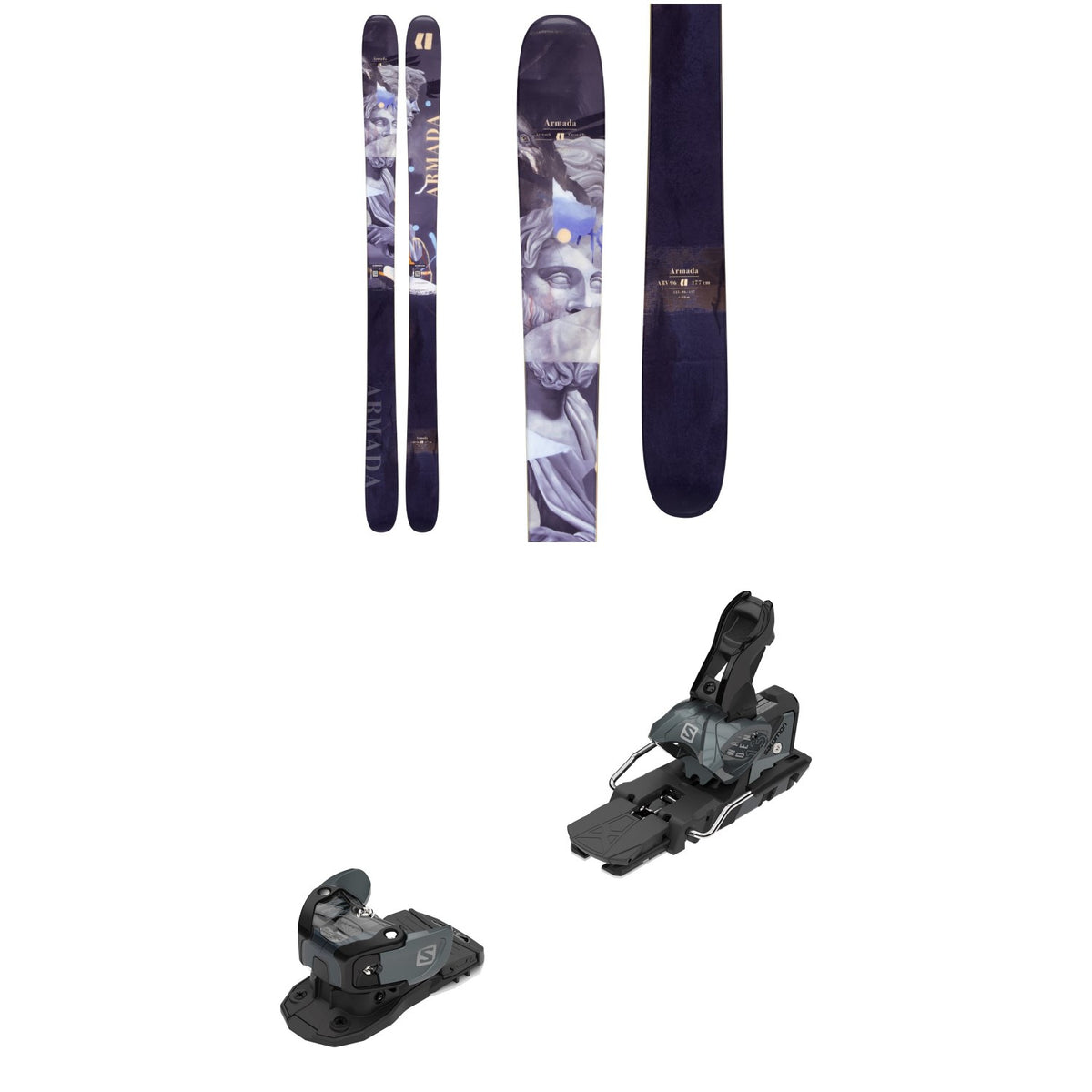 Armada ARV 96 Skis + Salomon Warden MNC 13 Ski Bindings 2021