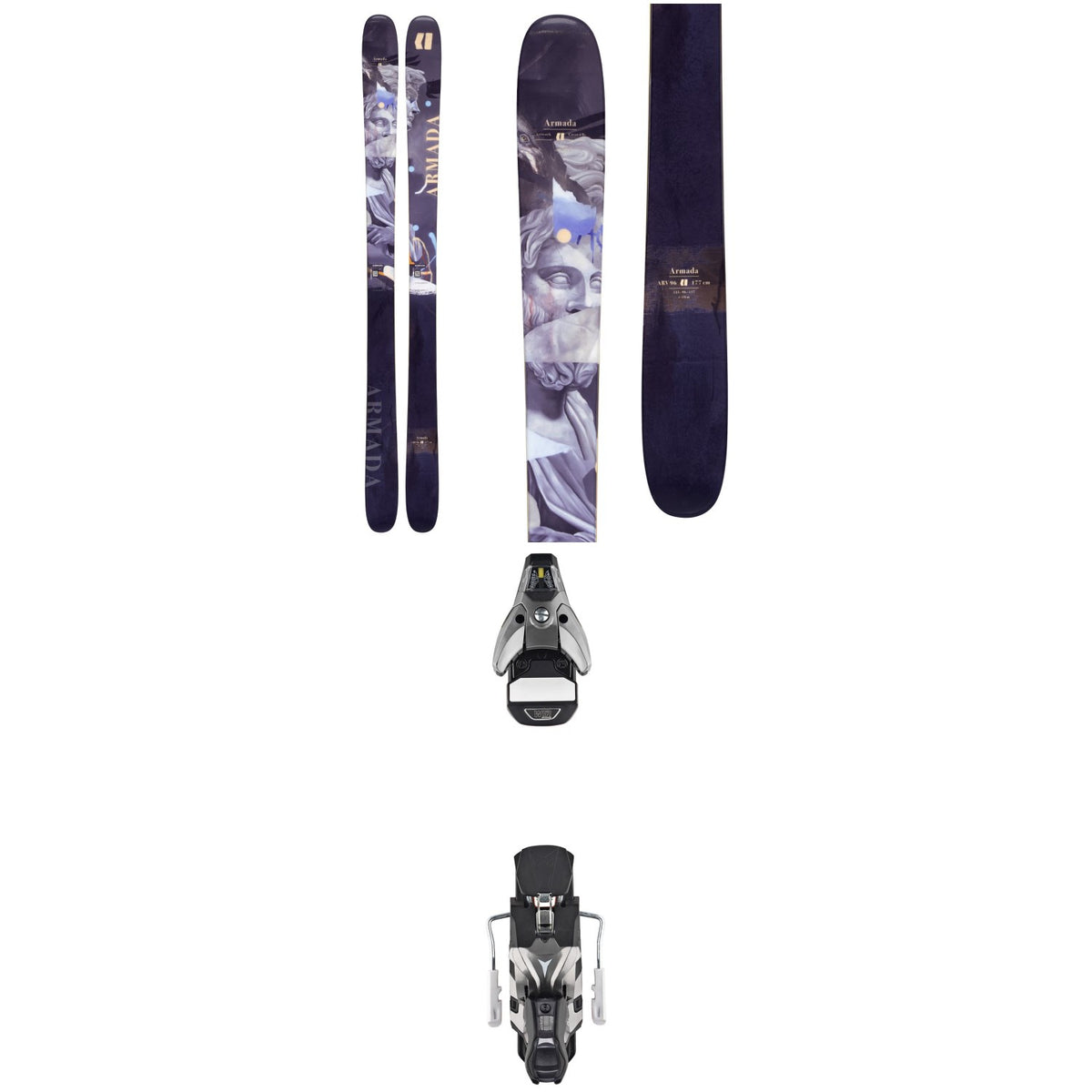 Armada ARV 96 Skis + Atomic STH2 WTR 16 Ski Bindings 2021