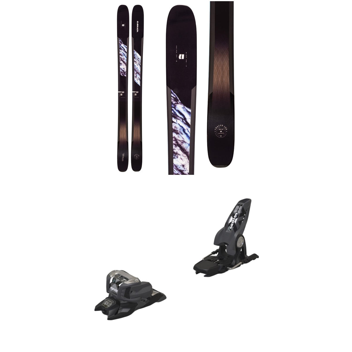 Armada Tracer 108 Skis 2021 + Marker Griffon 13 ID Ski Bindings